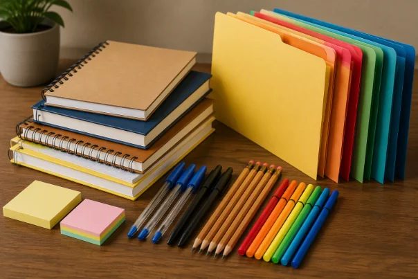 Stationery — paper, filing and desk essentials