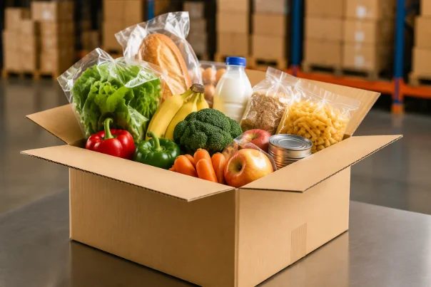 Sturdy grocery delivery boxes for last-mile orders